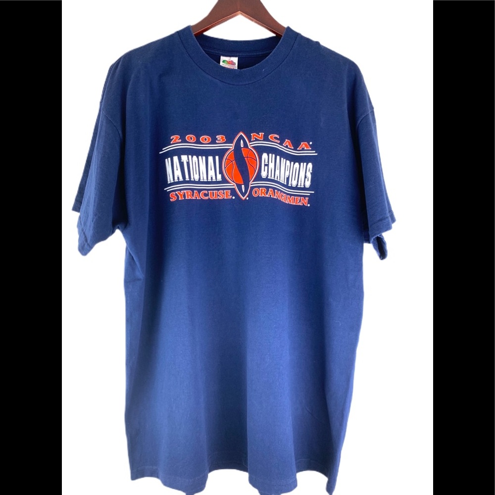 Vintage Syracuse Orangemen basketball Tee 2XL